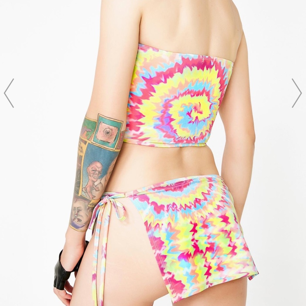 Vixen tie dye set rave